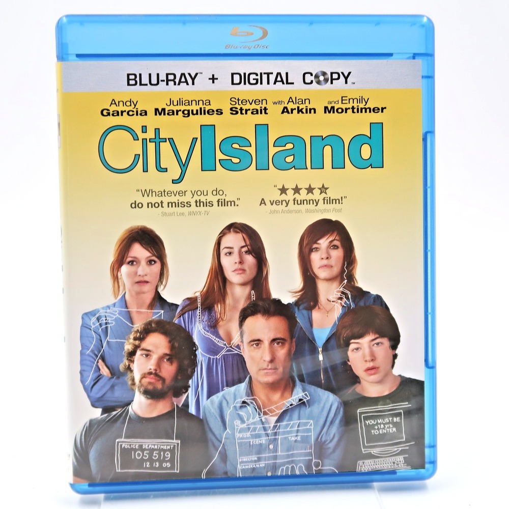 City Island Blu-ray 2009 Movie Andy Garcia Julianna Margulies PG Anchor Bay